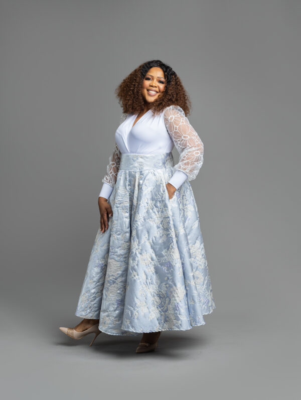 The Royal Iris Skirt